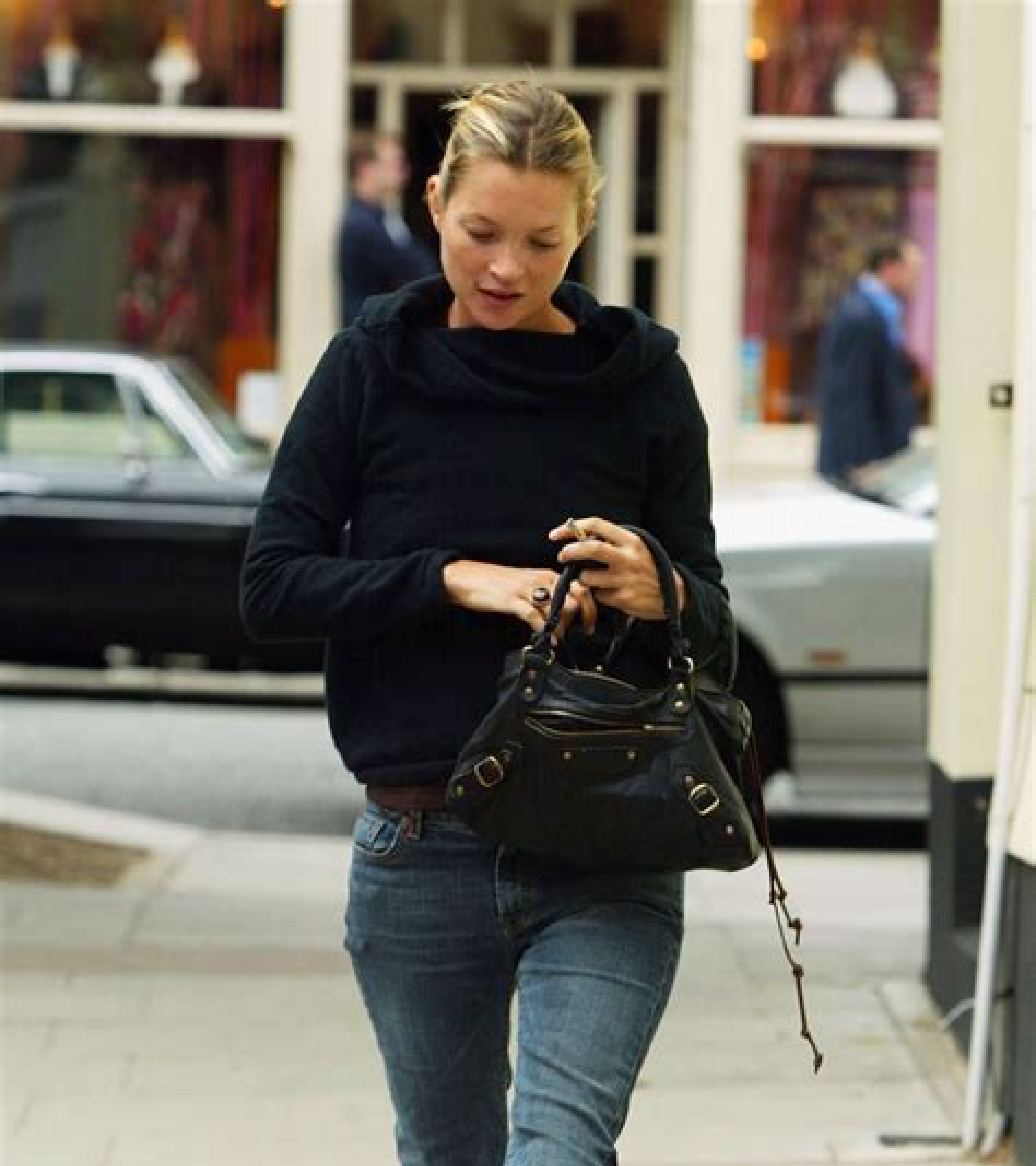 Kate Moss off duty